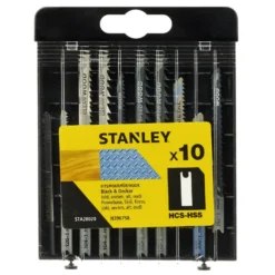 Stanley 10Pc Mixed Jigsaw Blades U - STA28020-XJ