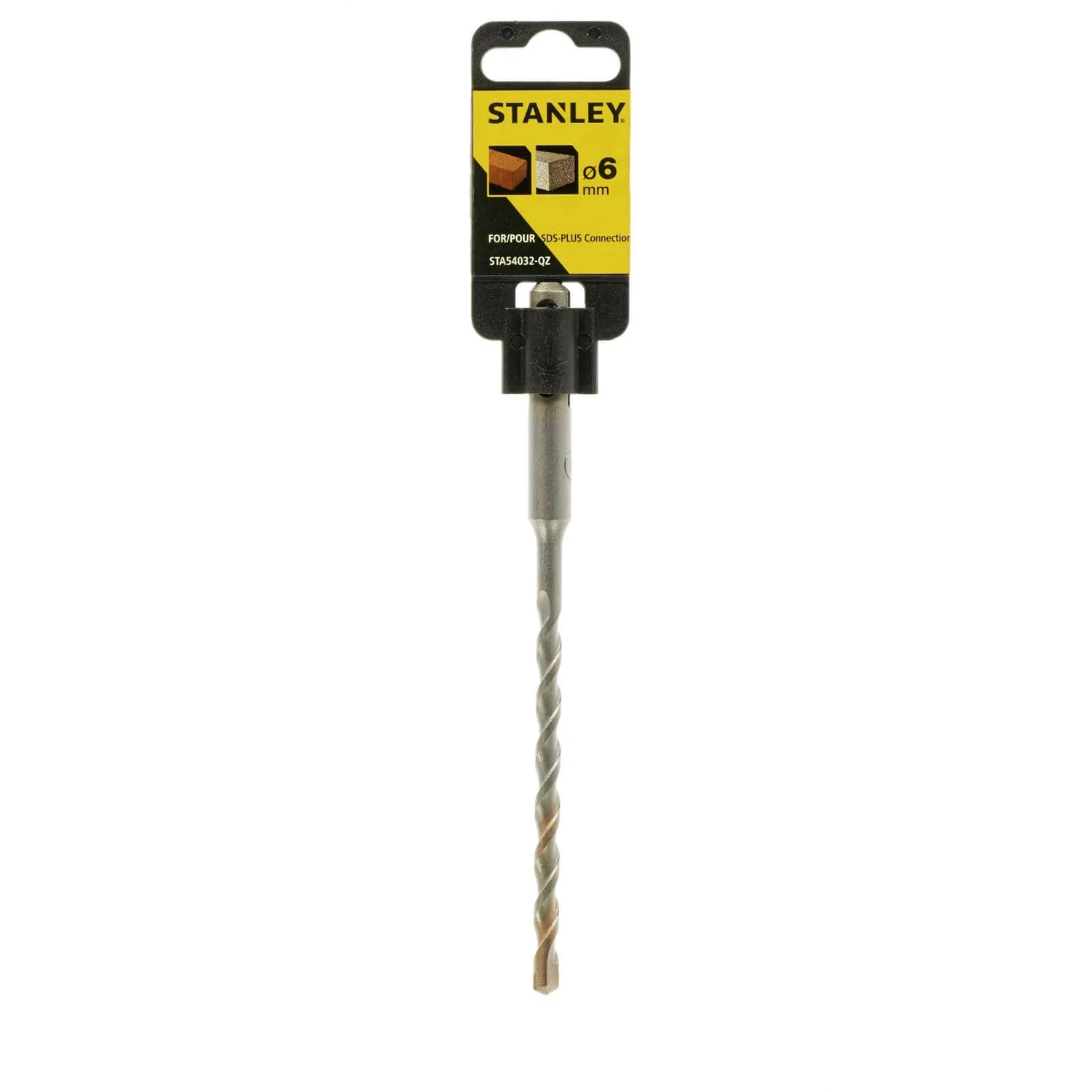 Stanley SDS Drill Bit 6 X 160mm - STA54032-QZ 3 Stanley SDS Drill Bit 6 X 160mm - STA54032-QZ