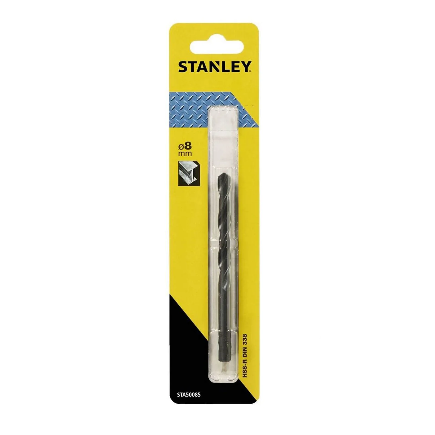 Stanley Metal Drill Bit 8mm -STA50085-QZ 3 Stanley Metal Drill Bit 8mm -STA50085-QZ