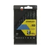 Stanley 10Pc Metal Drill BitSet -STA56030-QZ