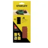Stanley 1/3 Sheet Sander 80G Hook & Loop Sanding Sheets - STA31582-XJ -Stanley Shop 12811602 3244831966844253