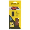 Stanley 1/3 Sheet Sander Punched Wire Clip 240G Sanding Sheets - STA31163-XJ -Stanley Shop 12811666 1374831946484483