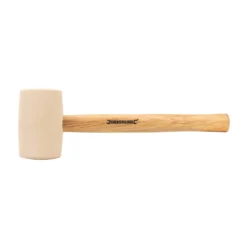 Silverline White Rubber Mallet - 16oz (454g) -Stanley Shop 12824077 9634833205470873