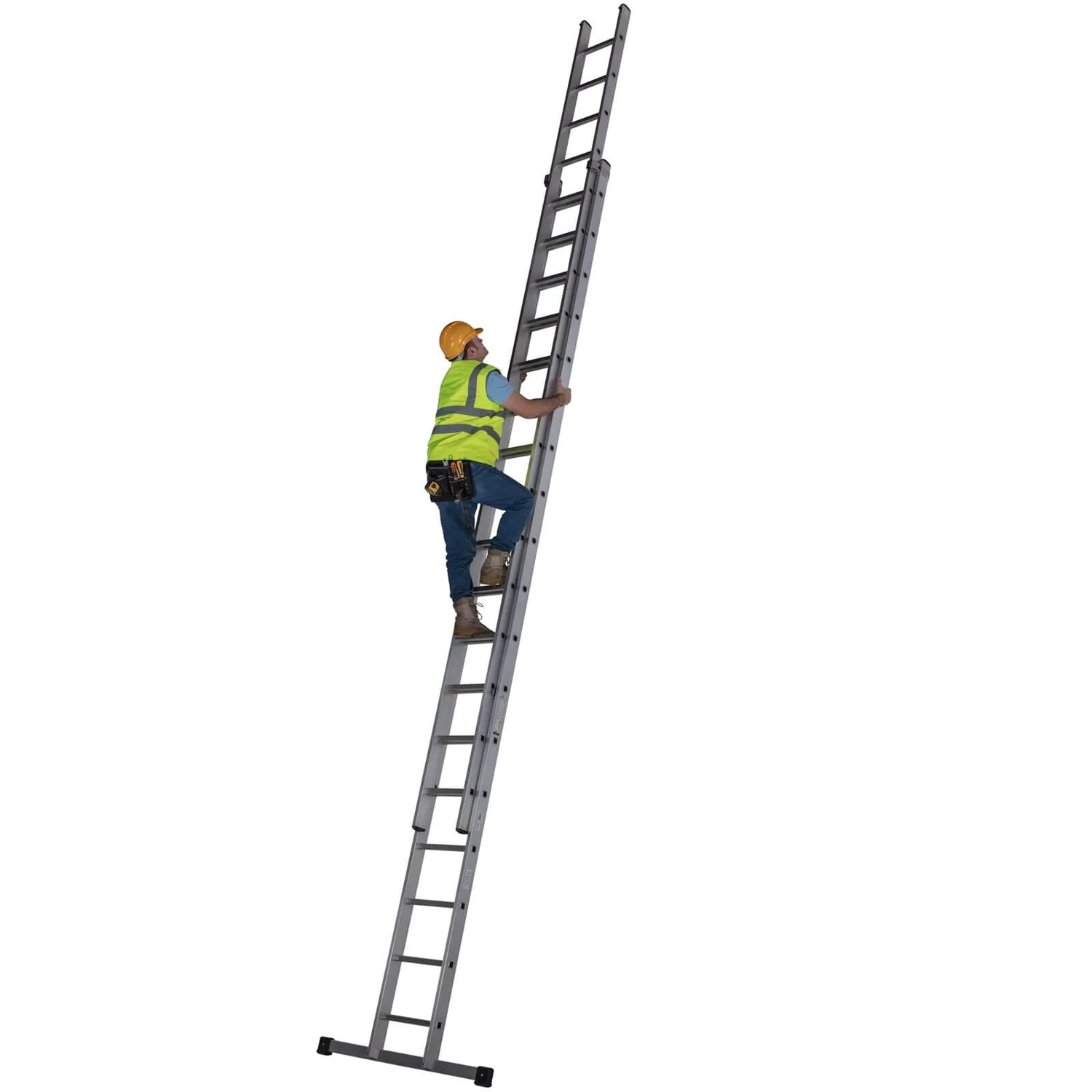 Werner Square Rung Extension Ladder - 5.4m Double 4 Werner Square Rung Extension Ladder - 5.4m Double - Image 2