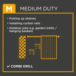 Black & Decker BLACK+DECKER 2 Speed 18V Cordless Combi Drill With Kit Box (BCD700S1K-GB) 13 Black & Decker BLACK+DECKER 2 Speed 18V Cordless Combi Drill With Kit Box (BCD700S1K-GB) -Stanley Shop 12826726 1784833168346683