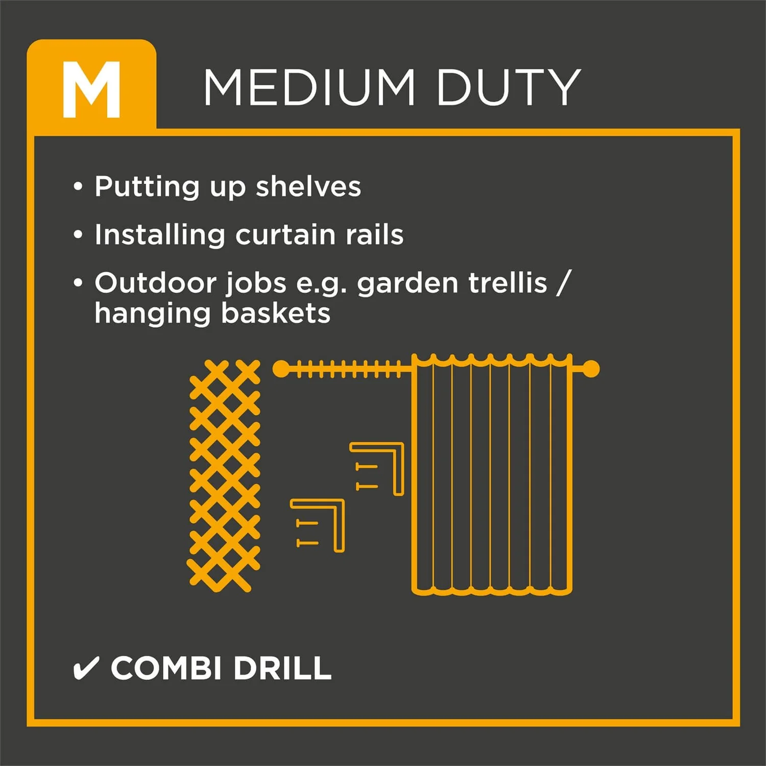 Black & Decker BLACK+DECKER 2 Speed 18V Cordless Combi Drill With Kit Box (BCD700S1K-GB) 8 Black & Decker BLACK+DECKER 2 Speed 18V Cordless Combi Drill With Kit Box (BCD700S1K-GB) - Image 6