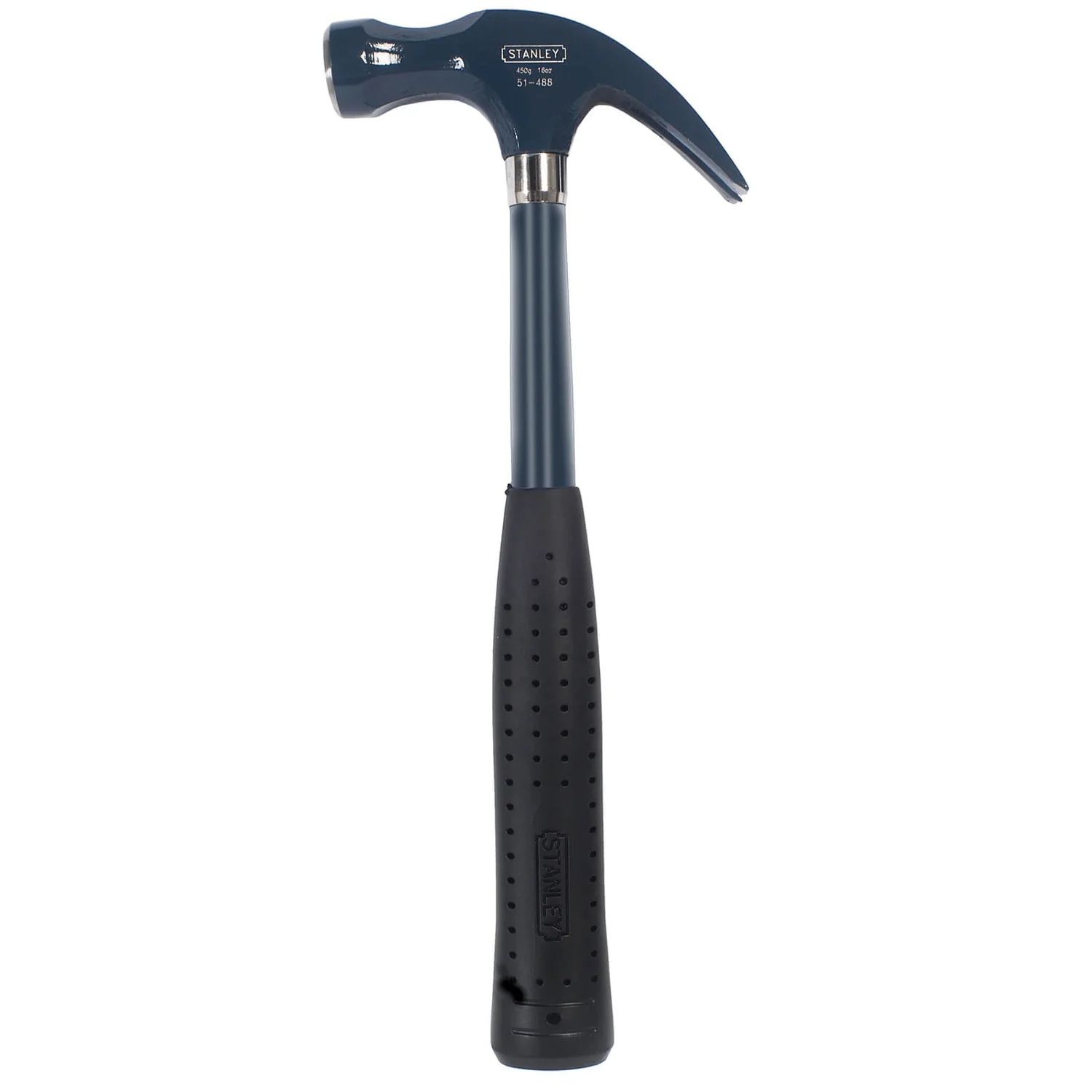 Stanley 16oz/450g Blue Strike Claw Hammer 4 Stanley 16oz/450g Blue Strike Claw Hammer - Image 2