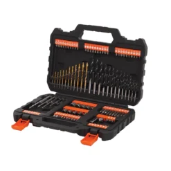 Black & Decker BLACK+DECKER 109 Piece Mixed Drilling & Screwdriving Accessory Set (A7200-XJ) -Stanley Shop 12827707 1954833223137024