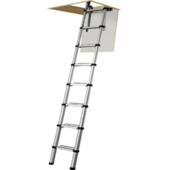 None Telescopic Loft Ladder 2.6m