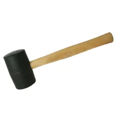 Silverline Black Rubber Mallet - 24oz (680g)