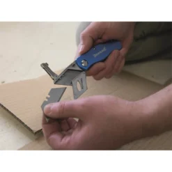 Silverline Lock Knife & 10 Blades - 90mm 11 Silverline Lock Knife & 10 Blades - 90mm -Stanley Shop 12830314 4654832982122856