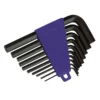 Silverline 10 Piece Hex Key Set - 1/16-3/8" -Stanley Shop 12830452 1284831957267356