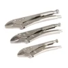 Silverline 3 Piece Self Locking Pliers Set -Stanley Shop 12830600 1944831966485858