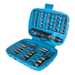 Silverline 45 Piece Ratchet Screwdriver Bit & Socket Set