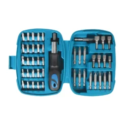 Silverline 45 Piece Ratchet Screwdriver Bit & Socket Set -Stanley Shop 12830623 1764832981919681
