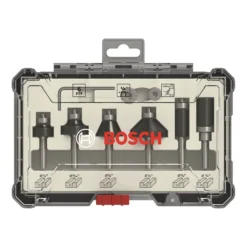 Bosch Router Bit - 6 Piece - Trim & Edging 1/4 Shank