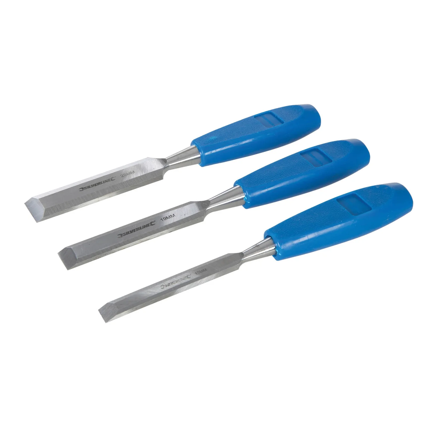 Silverline 3 Piece Wood Chisel Set 3 Silverline 3 Piece Wood Chisel Set