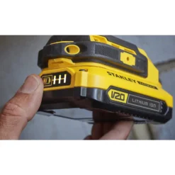 STANLEY FATMAX V20 18V Cordless Combi Drill With Kit Box (SFMCD711D11-GB) -Stanley Shop 12831180 7664845587550639