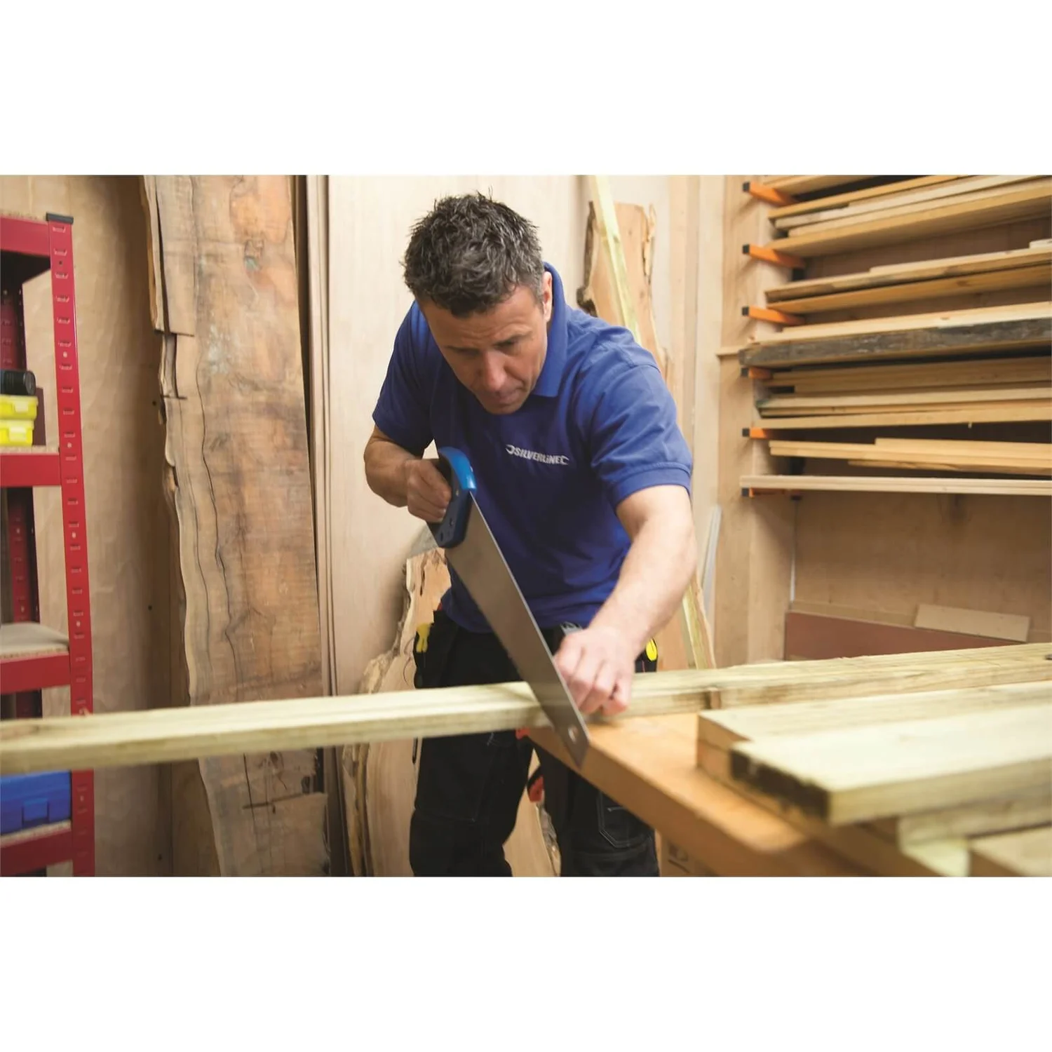 Silverline Hardpoint Saw 500mm (7tpi) 4 Silverline Hardpoint Saw 500mm (7tpi) - Image 2