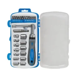 Silverline Socket & Driver Set - 28 Pieces -Stanley Shop 12835522 1414833168735954