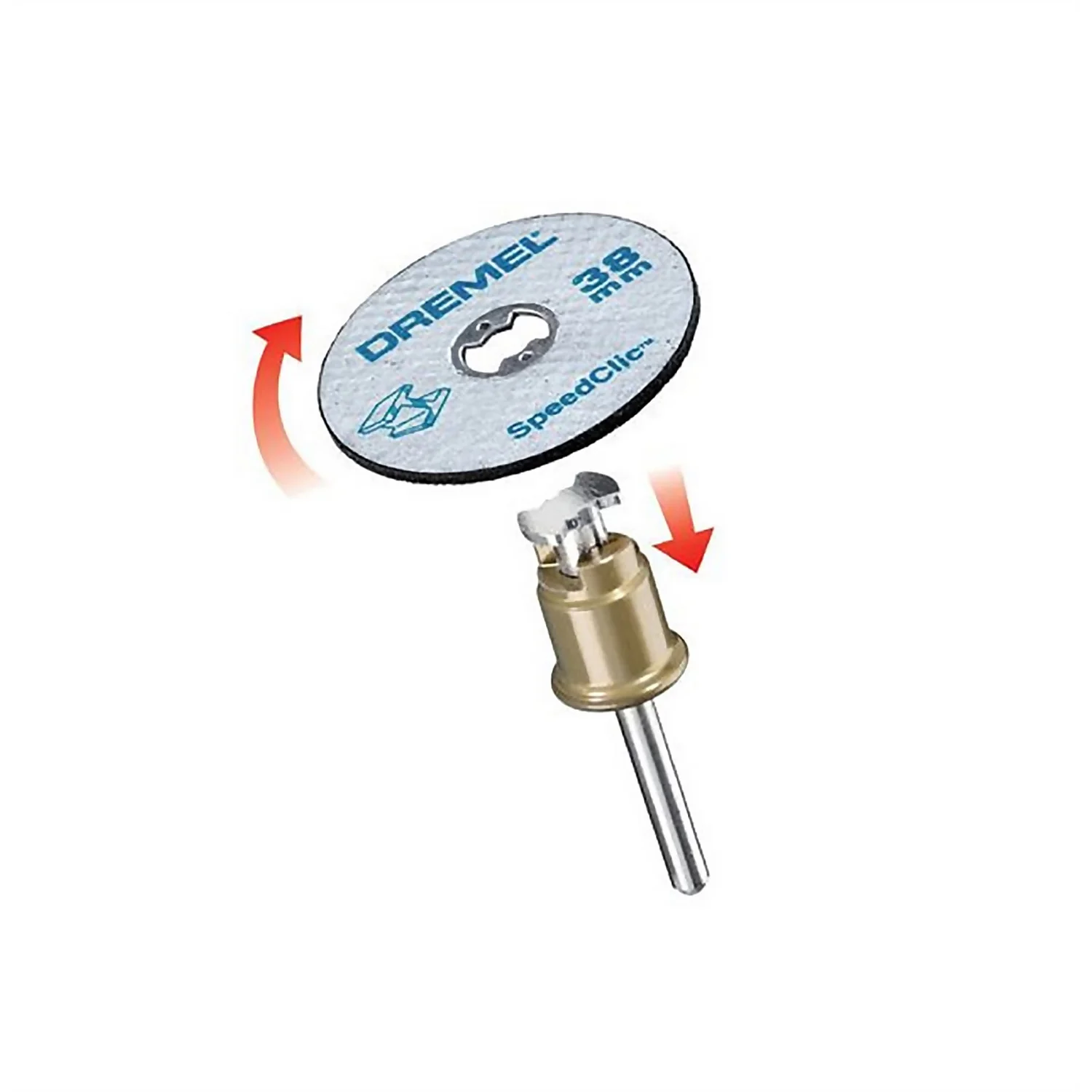 Dremel SpeedClic Metal Cutting Wheel 5 Pack 3 Dremel SpeedClic Metal Cutting Wheel 5 Pack