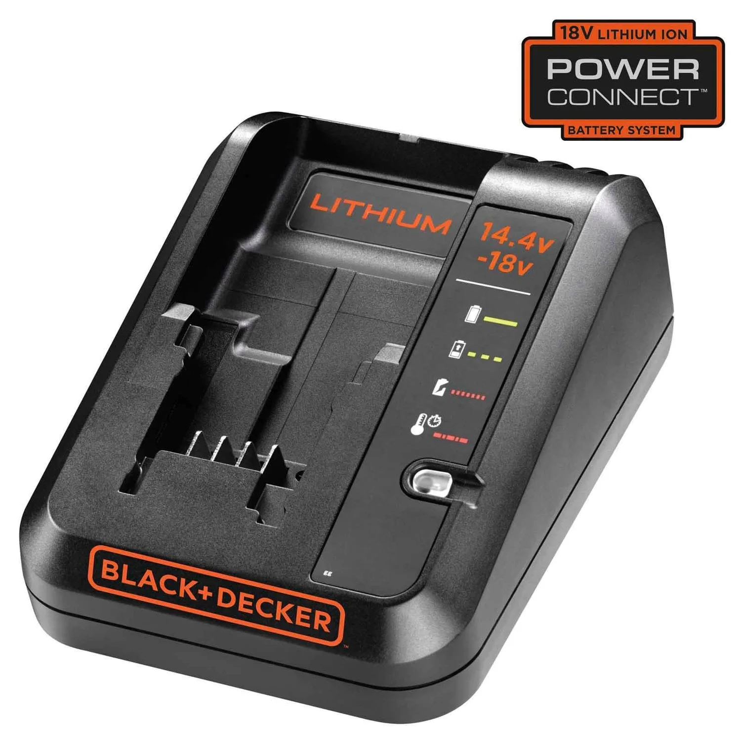 Black & Decker BLACK+DECKER 1Ah 18V Fast Battery Charger (BDC1A-GB) 3 Black & Decker BLACK+DECKER 1Ah 18V Fast Battery Charger (BDC1A-GB)