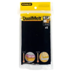 STANLEY DualMelt 12x101mm Glue Sticks โ Pack Of 6 (1-GS15DT)