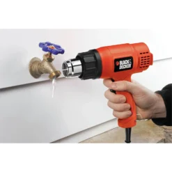 Black & Decker BLACK+DECKER Dual Heat Settings 1750W Corded Heat Gun (KX1650-GB) -Stanley Shop 12838396 1364832979979176