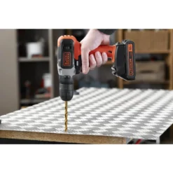 Black & Decker BLACK+DECKER 18V Cordless Drill Driver With Battery And Charger (BCD001C1-GB) -Stanley Shop 12838402 1294832978989164