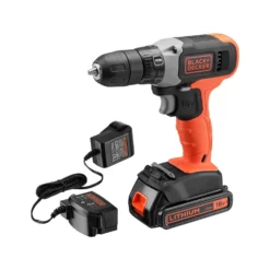 Black & Decker BLACK+DECKER 18V Cordless Drill Driver With Battery And Charger (BCD001C1-GB) -Stanley Shop 12838402 2024832978923212