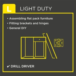 Black & Decker BLACK+DECKER 18V Cordless Drill Driver With Battery And Charger (BCD001C1-GB) -Stanley Shop 12838402 7564832978782986