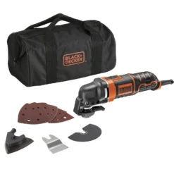 Black & Decker BLACK+DECKER 280W Corded Multi-Purpose Tool With 10 Accessories And Storage Bag (MT280BA-GB)
