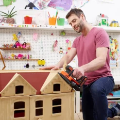 Black & Decker BLACK+DECKER 18V Cordless Detail Mouse Sander (BDCDS18-GB) -Stanley Shop 12838410 2834832986832334