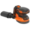 Black & Decker BLACK+DECKER 18V Cordless Random Orbital Sander With Sanding Sheet (BDCROS18-GB) -Stanley Shop 12838417 1344831910130909