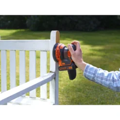 Black & Decker BLACK+DECKER 18V Cordless Random Orbital Sander With Sanding Sheet (BDCROS18-GB) -Stanley Shop 12838417 1874832984699199
