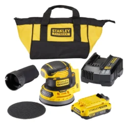 STANLEY FATMAX V20 18V Cordless Random Orbital Sander (SFMCW220D1S-GB) -Stanley Shop 12838418 1954832985778881