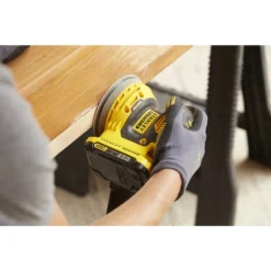 STANLEY FATMAX V20 18V Cordless Random Orbital Sander (SFMCW220D1S-GB) -Stanley Shop 12838418 7434832986058640