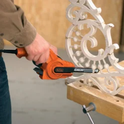 Black & Decker BLACK+DECKER Powerfile 350W Corded Belt Sander With Sanding Sheets (KA900E-GB) 11 Black & Decker BLACK+DECKER Powerfile 350W Corded Belt Sander With Sanding Sheets (KA900E-GB) -Stanley Shop 12838544 1734832962036107