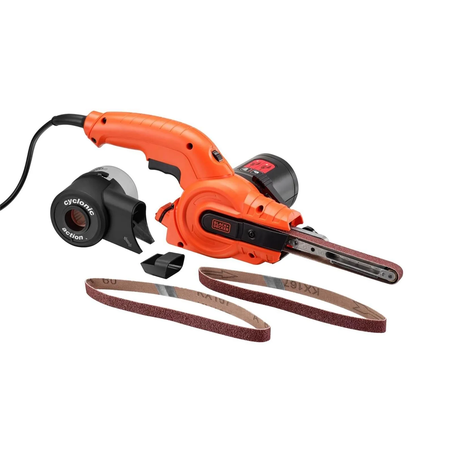 Black & Decker BLACK+DECKER Powerfile 350W Corded Belt Sander With Sanding Sheets (KA900E-GB) 3 Black & Decker BLACK+DECKER Powerfile 350W Corded Belt Sander With Sanding Sheets (KA900E-GB)