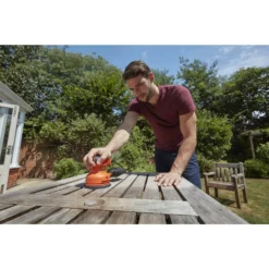 Black & Decker BLACK+DECKER 230W Corded Random Orbital Sander With Sanding Sheet (BEW210-GB) 12 Black & Decker BLACK+DECKER 230W Corded Random Orbital Sander With Sanding Sheet (BEW210-GB) -Stanley Shop 12838545 1634832963413890