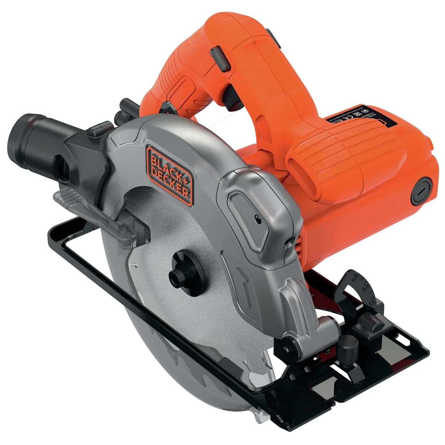 Black & Decker BLACK+DECKER 1250W Corded Circular Saw With Blade (CS1250L-GB) 4 Black & Decker BLACK+DECKER 1250W Corded Circular Saw With Blade (CS1250L-GB) - Image 2