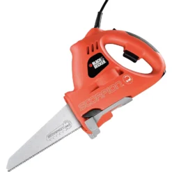Black & Decker BLACK+DECKER Scorpion 400W Powered Hand Saw With Blades (KS890ECN-GB) 12 Black & Decker BLACK+DECKER Scorpion 400W Powered Hand Saw With Blades (KS890ECN-GB) -Stanley Shop 12838554 8874832964059130