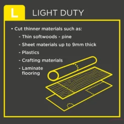 Black & Decker BLACK+DECKER Mini 400W Corded Circular Saw With Blades And Kit Box (BES510K-GB) -Stanley Shop 12838556 1304832963148300