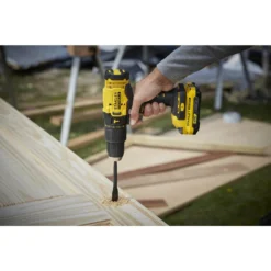 STANLEY FATMAX V20 18V Cordless Combi Drill And Impact Driver Kit With Soft Bag (SFMCK465D2S-GB) -Stanley Shop 12838767 2024832959119120