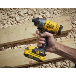 STANLEY FATMAX V20 18V Cordless Impact Driver With Kit Box (SFMCF800D1K-GB) -Stanley Shop 12838892 1164832959376190