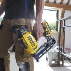 STANLEY FATMAX V20 18V Cordless Nail Gun With 2 Batteries And Kit Box (SFMCN616D2K-GB) 18 STANLEY FATMAX V20 18V Cordless Nail Gun With 2 Batteries And Kit Box (SFMCN616D2K-GB) -Stanley Shop 12838899 1494832953492905