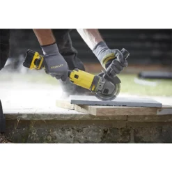 STANLEY FATMAX V20 18V Cordless Angle Grinder With Kit Box (SFMCG400D1K-GB) -Stanley Shop 12838901 1414832952496182