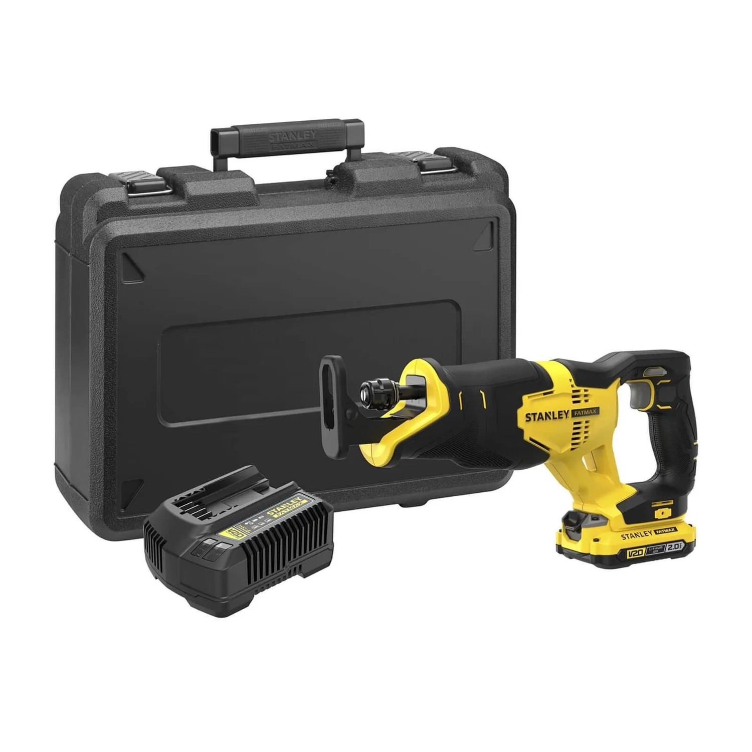STANLEY FATMAX V20 18V Cordless Reciprocating Saw (SFMCS300D1K-GB) 3 STANLEY FATMAX V20 18V Cordless Reciprocating Saw (SFMCS300D1K-GB)