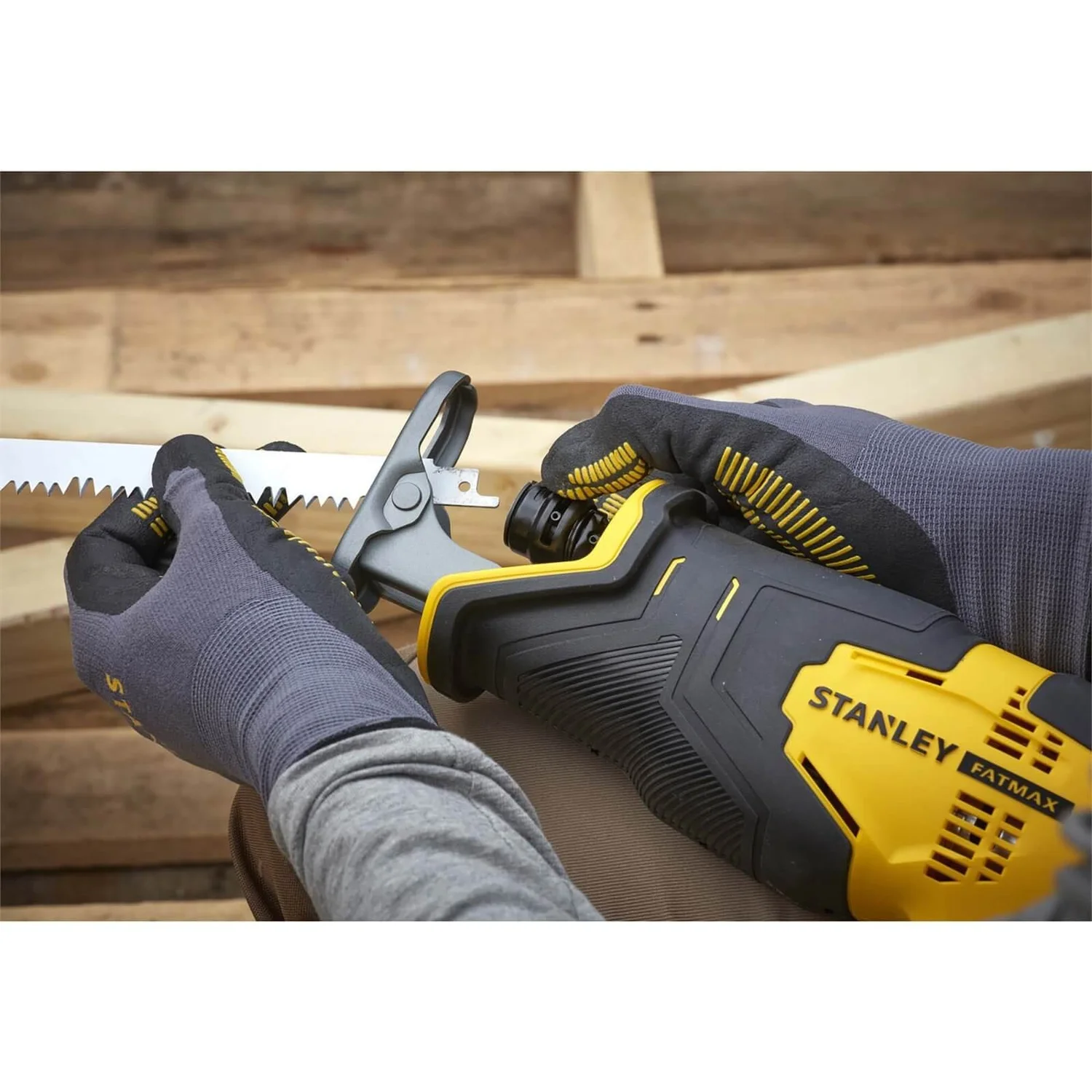 STANLEY FATMAX V20 18V Cordless Reciprocating Saw (SFMCS300D1K-GB) 6 STANLEY FATMAX V20 18V Cordless Reciprocating Saw (SFMCS300D1K-GB) - Image 4