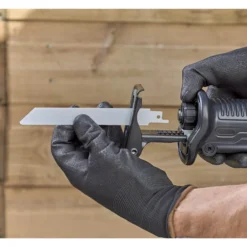 Black & Decker BLACK+DECKER 750W Corded Reciprocating Saw With Branch Holder And Blades (BES301-GB) -Stanley Shop 12838915 1434832955967485